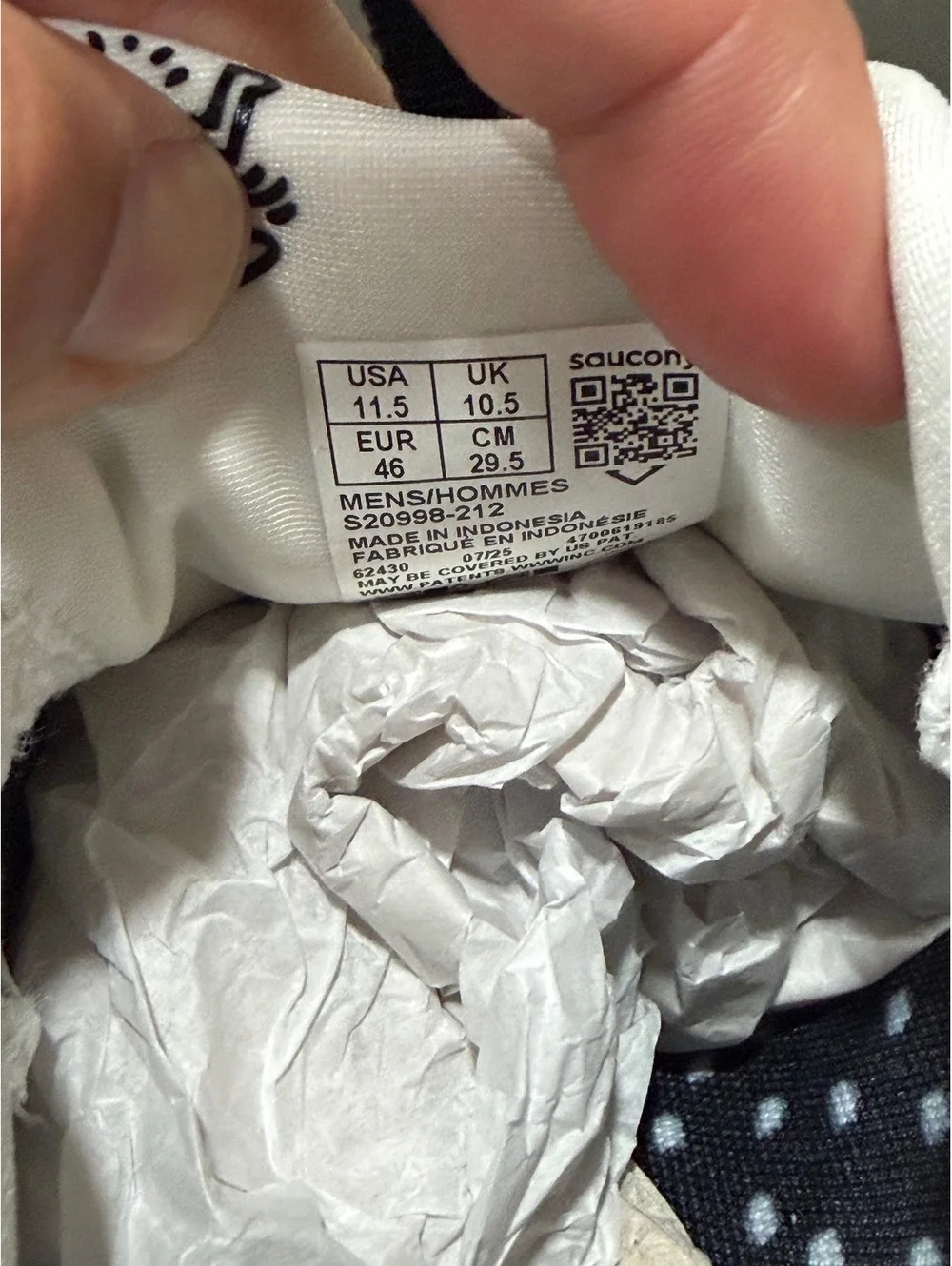 Saucony size 11
